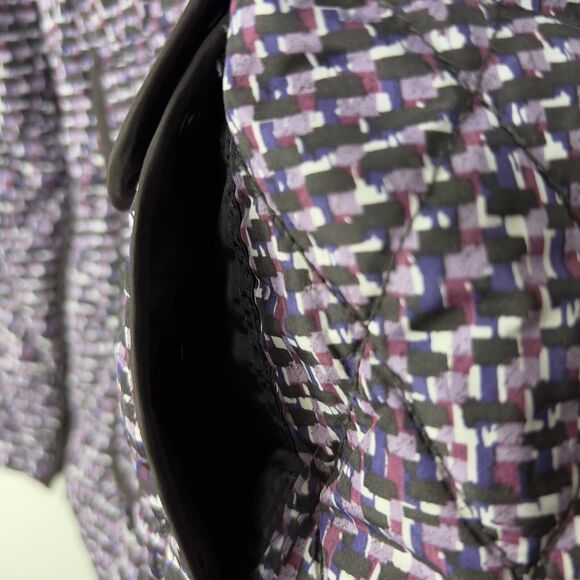 Croft & Barrow Puffer Vest Women 1X Purple Slimming - Picture 6 of 11